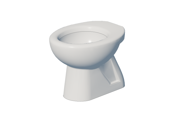 3D-WC - Toilette bodenstehend - Geberit - Geberit Bambini -... 3D-WC - Toilette bodenstehend - Geberit - Geberit Bambini -...
