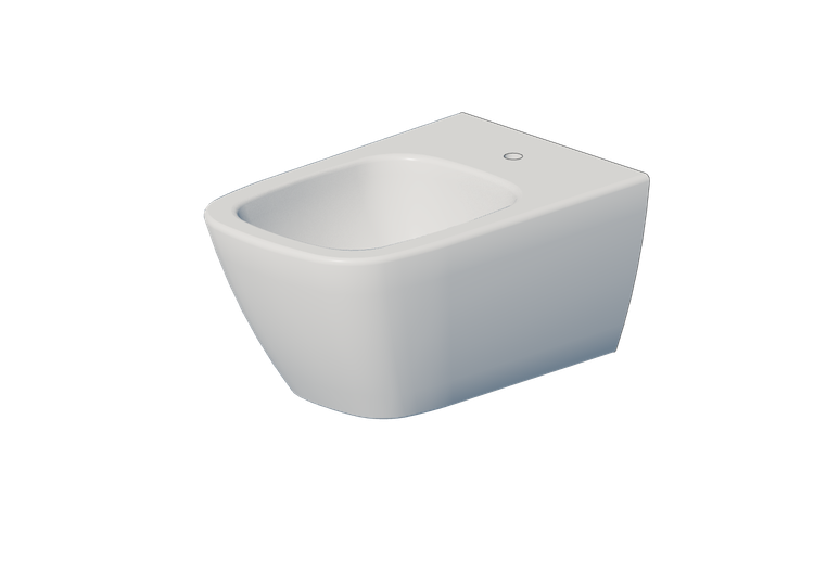 3D Bidet - Wall mounted Bidet - Geberit - Geberit Smyle -... 3D Bidet - Wall mounted Bidet - Geberit - Geberit Smyle -...