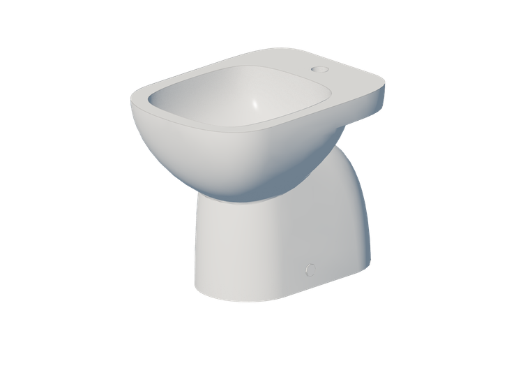 Bidet 3D - Bidet au sol - Geberit - Geberit Fantasia -... Bidet 3D - Bidet au sol - Geberit - Geberit Fantasia -...