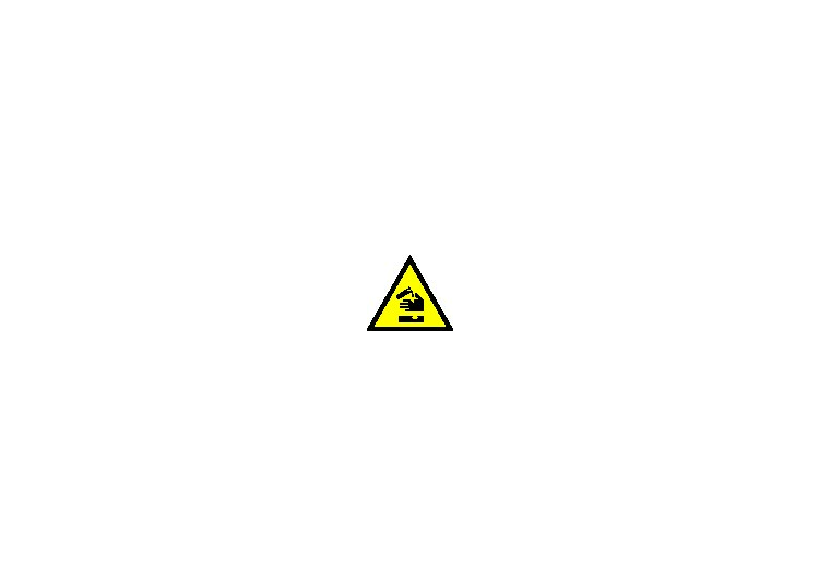 标志 - 腐蚀性物品 - ACCA software