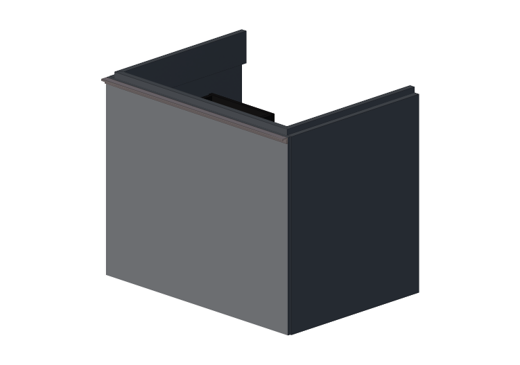Meubles 3D - Meuble sous lavabo - Geberit - Geberit Acanto... Meubles 3D - Meuble sous lavabo - Geberit - Geberit Acanto...