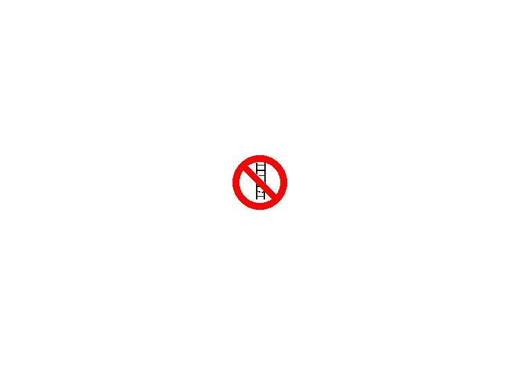 Signs - Stairs in a bad state - ACCA software
