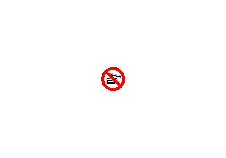 Signs - No entry with magnetic objects - ACCA software