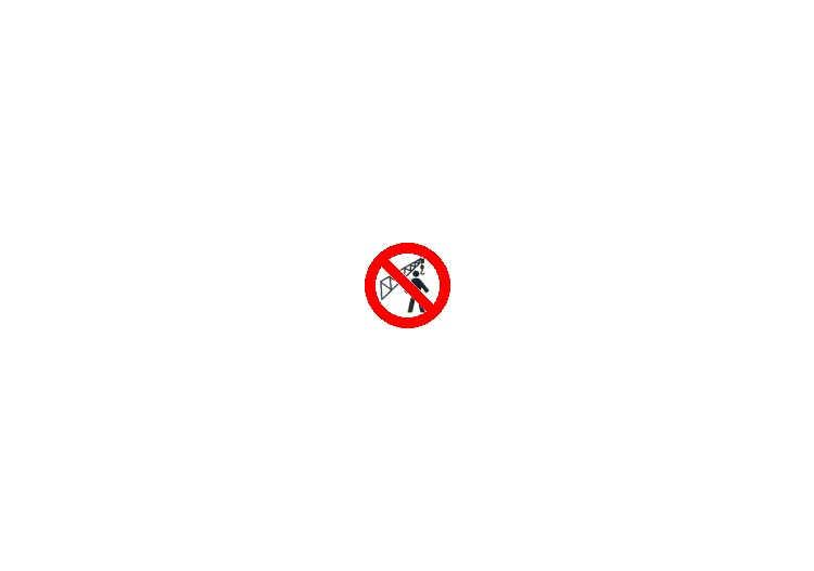 Signaux - Interdit de passer sous la grue - ACCA software