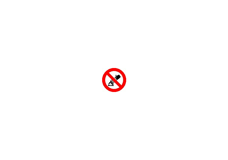Signs - Do not extinguish with water - ACCA software