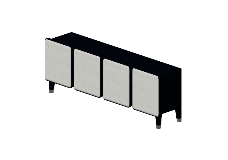 Mobili 3D - Mobile in legno - Gervasoni - Brick 69 -... Mobili 3D - Mobile in legno - Gervasoni - Brick 69 -...