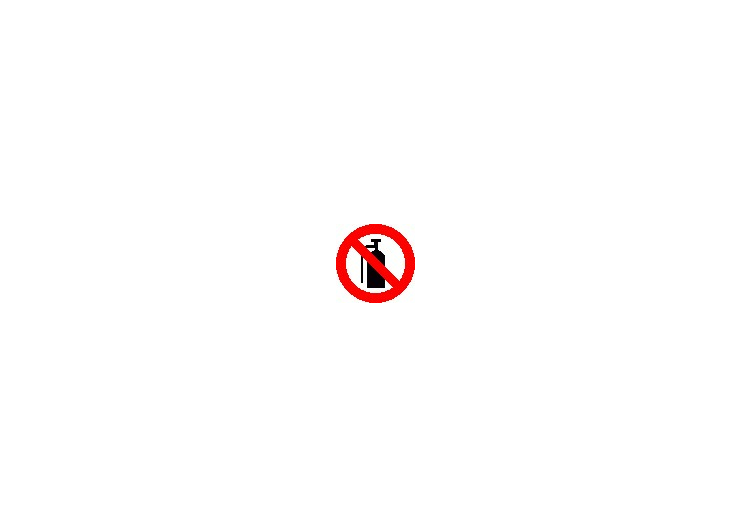 Signs - Forbidden to use fire extinguishers - ACCA software