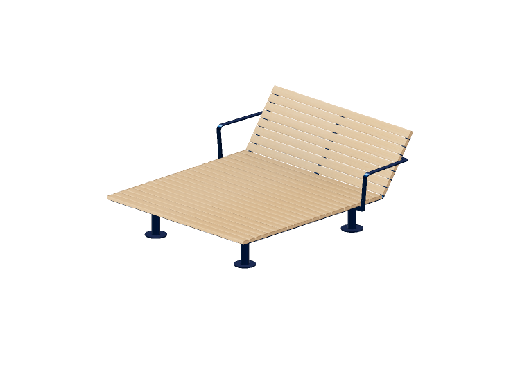 3D Sitzbänke und Pflanzengefäße - Liegebett - Glänta -... 3D Sitzbänke und Pflanzengefäße - Liegebett - Glänta -...