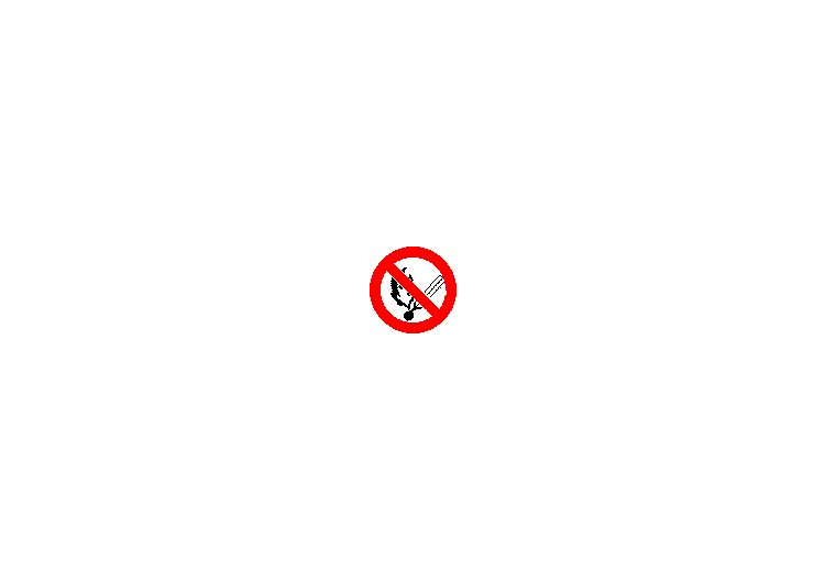 Signs - No naked flames - ACCA software