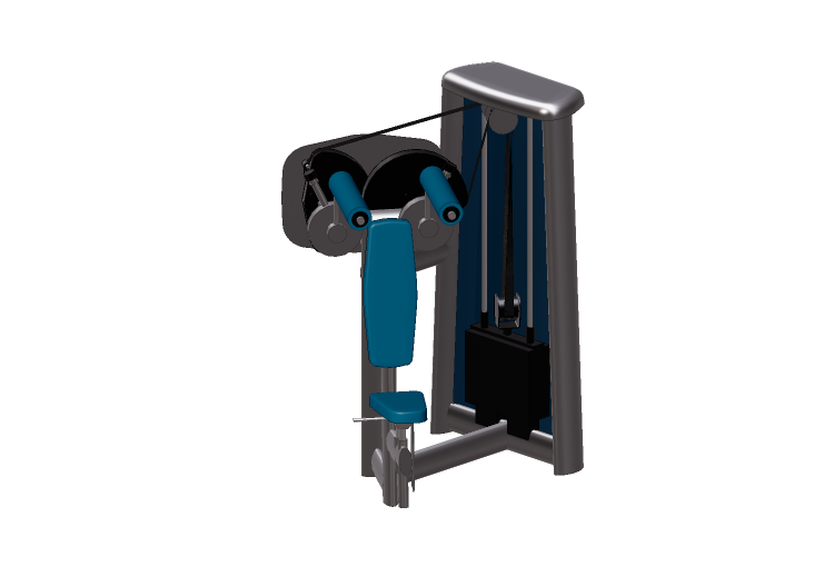 Fitness 3D - Iso Lat - Gym80 - 3047 - Gym 80 Fitness 3D - Iso Lat - Gym80 - 3047 - Gym 80