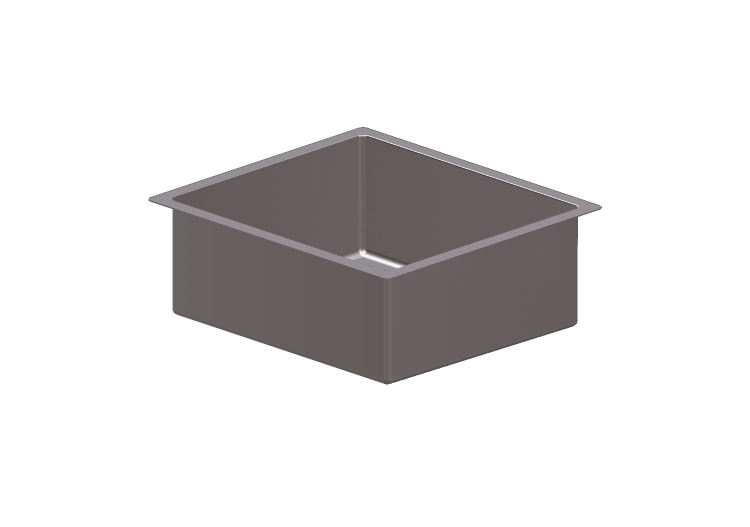 3D Sinks - Stainless Steel washbasin - Hansgrohe - 43426800... 3D Sinks - Stainless Steel washbasin - Hansgrohe - 43426800...