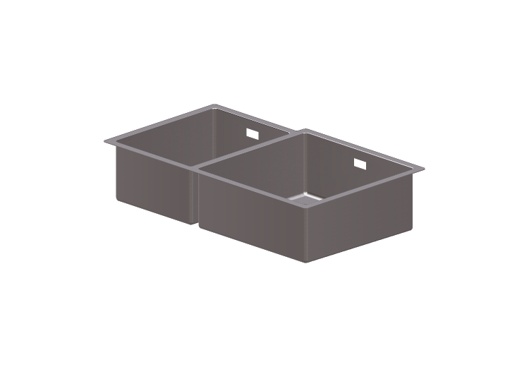 3D Sinks - Twin tub wasbasin - Hansgrohe - 43435807 -... 3D Sinks - Twin tub wasbasin - Hansgrohe - 43435807 -...
