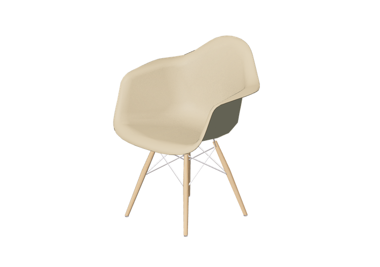 Chaises 3D - Chaise - Herman Miller - Eames - Herman Miller Chaises 3D - Chaise - Herman Miller - Eames - Herman Miller