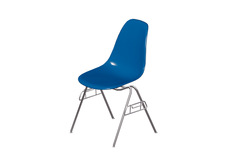 Cadeira 3D - Cadeira - Herman Miller - Eames - Herman... Cadeira 3D - Cadeira - Herman Miller - Eames - Herman...