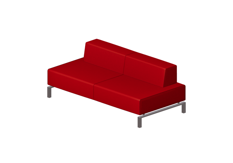 Poltrone 3D - Divano 2 posti in tessuto - Hitch Mylius -... Poltrone 3D - Divano 2 posti in tessuto - Hitch Mylius -...