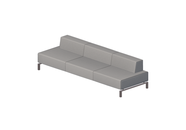 3D Sessel - Stoffsofa 3-Sitzer - Hitch Mylius - hm93c -... 3D Sessel - Stoffsofa 3-Sitzer - Hitch Mylius - hm93c -...