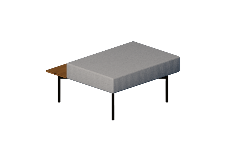 3D Arm Chairs - Bench with table - Hitch Mylius - hm102h -... 3D Arm Chairs - Bench with table - Hitch Mylius - hm102h -...