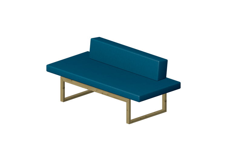 3D Sessel - Bank mit gepolstertem Sitzteil - Hitch Mylius -... 3D Sessel - Bank mit gepolstertem Sitzteil - Hitch Mylius -...
