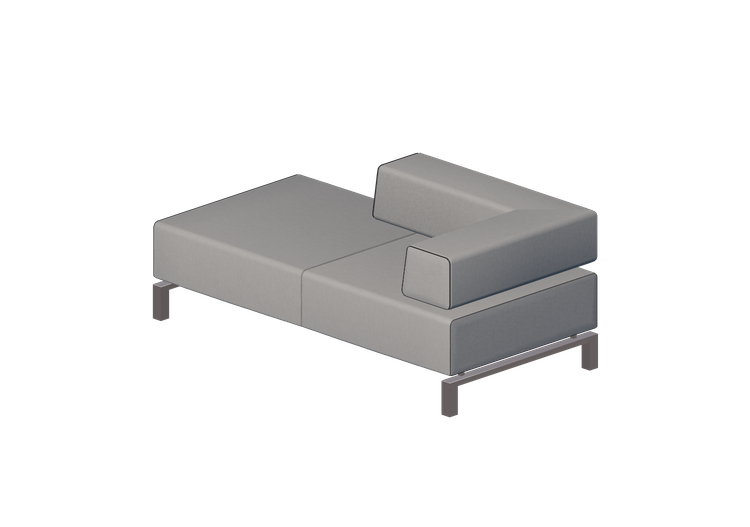 Poltronas 3D - Sofá 2 plazas de tela o de cuero - Hitch... Poltronas 3D - Sofá 2 plazas de tela o de cuero - Hitch...