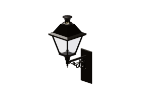 Candeeiro de parede 3D - Luminária de parede - Hobbyka - Almirante