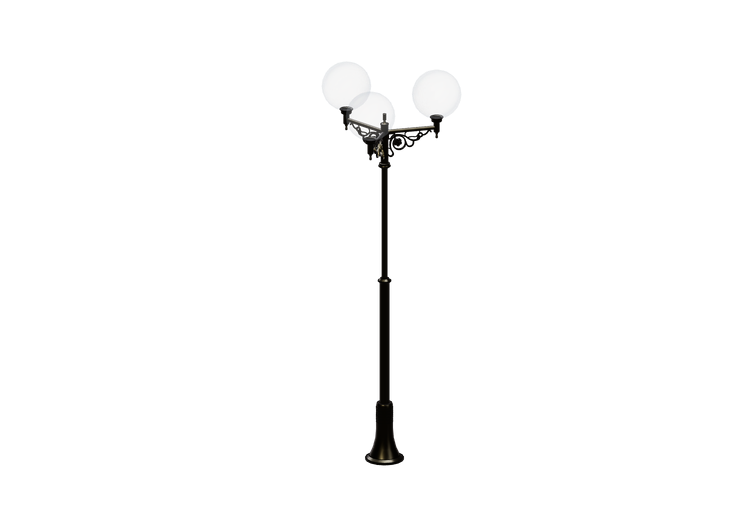 3D Street Lights - Lamppost with three lights - Hobbyka -... 3D Street Lights - Lamppost with three lights - Hobbyka -...