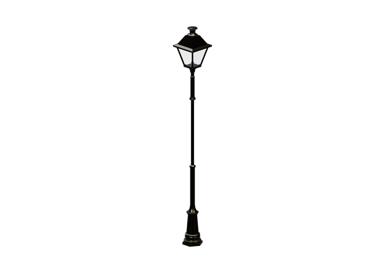 Réverbères routiers 3D - Réverbère avec une lampe - Hobbyka... Réverbères routiers 3D - Réverbère avec une lampe - Hobbyka...