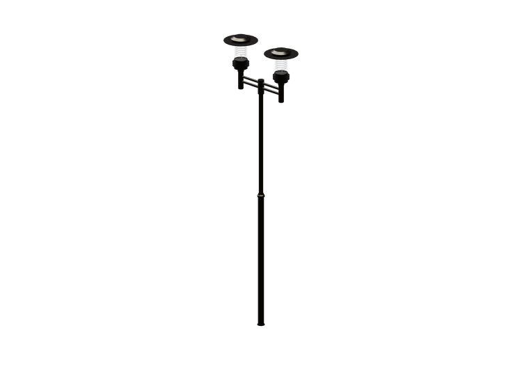 3D Straßenlanternen - Laterne mit zwei Lampen - Hobbyka -... 3D Straßenlanternen - Laterne mit zwei Lampen - Hobbyka -...