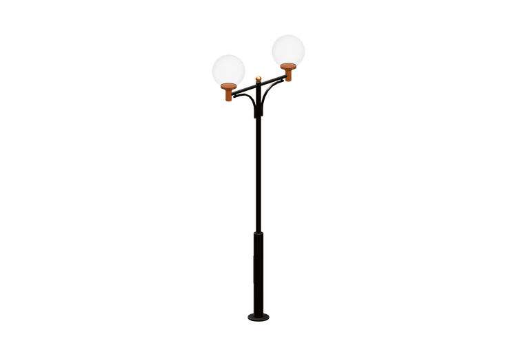 3D Straßenlanternen - Laterne mit zwei Lampen - Hobbyka -... 3D Straßenlanternen - Laterne mit zwei Lampen - Hobbyka -...