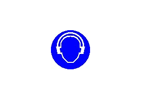 标志 - 听力保护