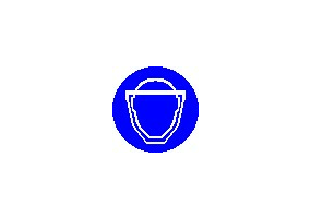 Zeichen - Gesichtsschutz