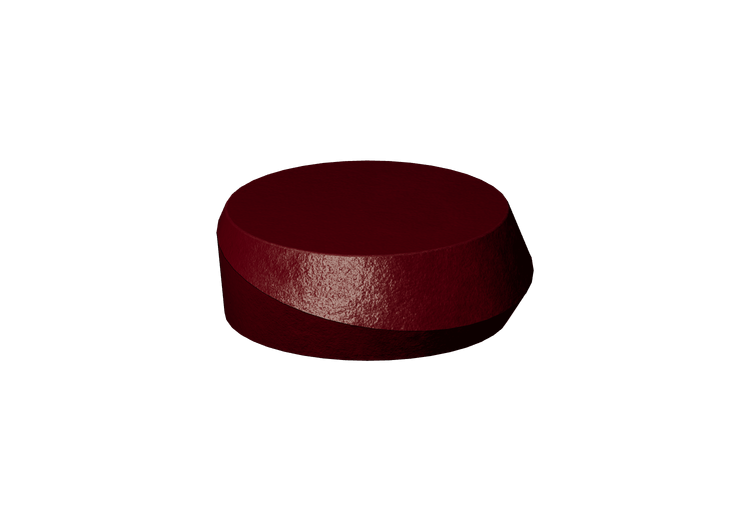 Sofás 3D - Pufe de couro - Horm - Giro - Horm Sofás 3D - Pufe de couro - Horm - Giro - Horm