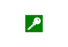 Zeichen - Notfall Schlüssel
