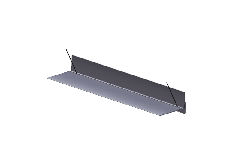 Librerías y Contenedores 3D - Repisa de aluminio - Horm -... Librerías y Contenedores 3D - Repisa de aluminio - Horm -...