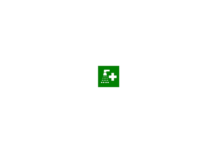 Zeichen - Notdusche - ACCA software