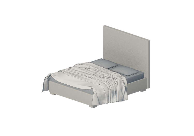 3D Betten und Nachttische - Doppelbett - Horm - Panarea -... 3D Betten und Nachttische - Doppelbett - Horm - Panarea -...