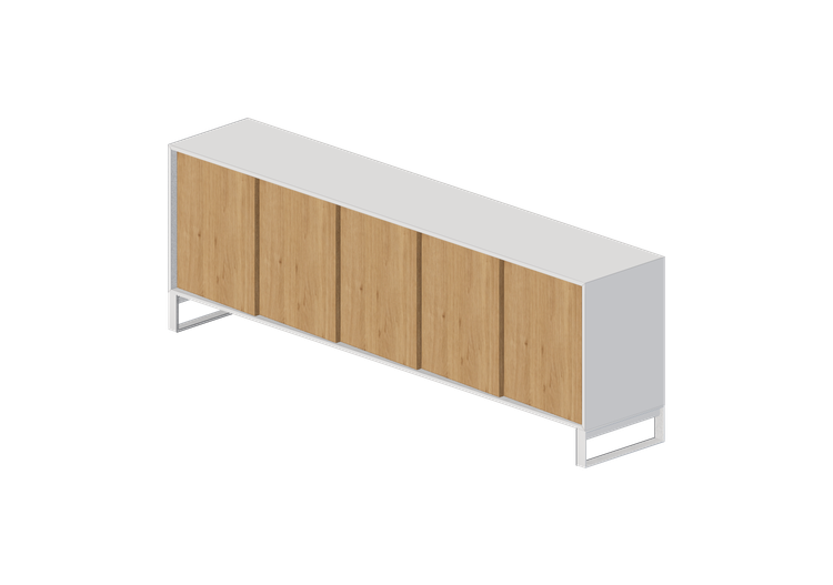 Armadi 3D - Madia in legno - Horm - Oblique - Horm Armadi 3D - Madia in legno - Horm - Oblique - Horm