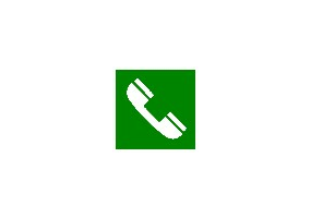 Zeichen - Brandmeldetelefon