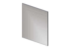 Espejos 3D - Espejo de aluminio - Horm - Ute Minimal