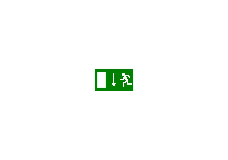 Signs - Emergency exit (2) - ACCA software
