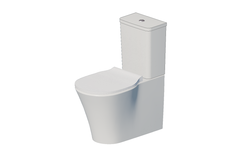 3D-WC - Toilette bodenstehend - Ideal Standard - Connect... 3D-WC - Toilette bodenstehend - Ideal Standard - Connect...