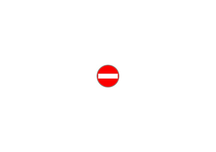 Signs - No access - ACCA software