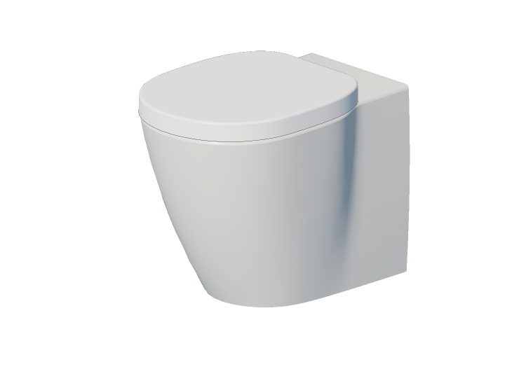 Vasos 3D - Vaso sanitário de chão - Ideal Padrão - Connect... Vasos 3D - Vaso sanitário de chão - Ideal Padrão - Connect...