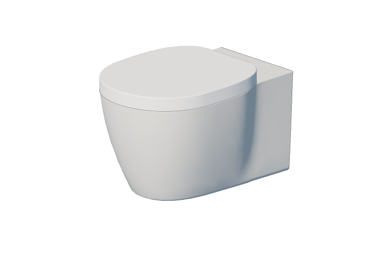 3D-WC - Toilette hängend - Ideal Standard - Connect - E0473... 3D-WC - Toilette hängend - Ideal Standard - Connect - E0473...