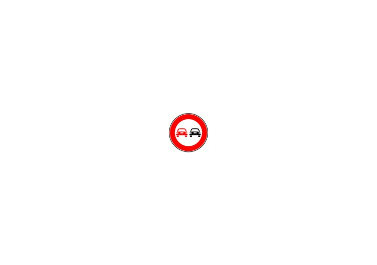 标志 - 禁止超车 - ACCA software