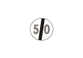 Señales - Fin de límite de velocidad