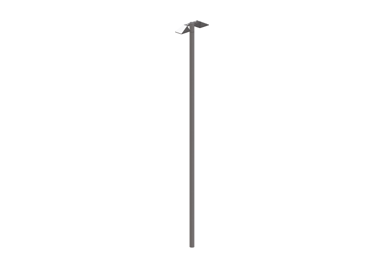3D Street Lights - High pole street light - Height: 5m -... 3D Street Lights - High pole street light - Height: 5m -...