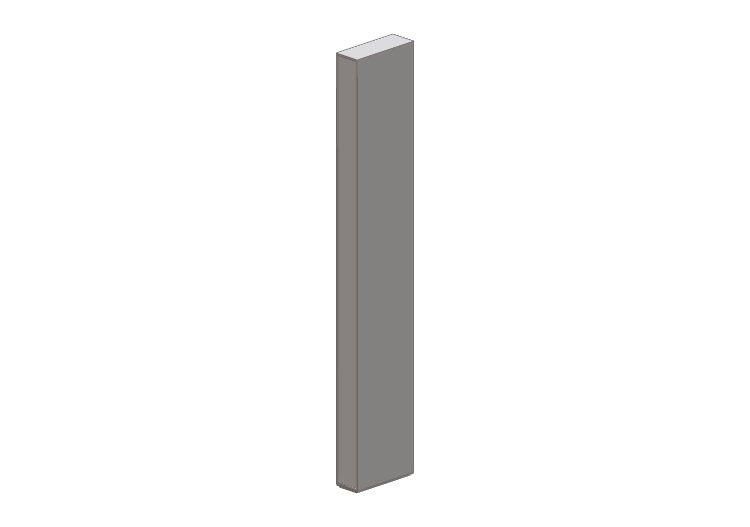 3D Poller - Poller - iGuzzini - Pencil rechteckig... 3D Poller - Poller - iGuzzini - Pencil rechteckig...