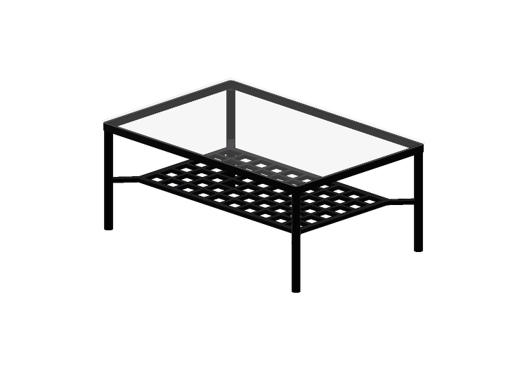 Mesas 3D - Mesa de centro de vidro - Ikea - Granas - IKEA Mesas 3D - Mesa de centro de vidro - Ikea - Granas - IKEA