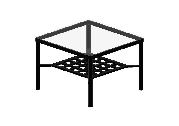 Mesas 3D - Mesa de centro de vidro - Ikea - Granas - IKEA Mesas 3D - Mesa de centro de vidro - Ikea - Granas - IKEA