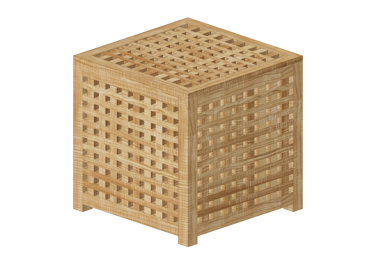 Tavoli 3D - Tavolo contenitore in legno - Ikea - Hol - IKEA Tavoli 3D - Tavolo contenitore in legno - Ikea - Hol - IKEA